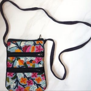 Unique Handmade Multi-Compartment Crossbody Bag